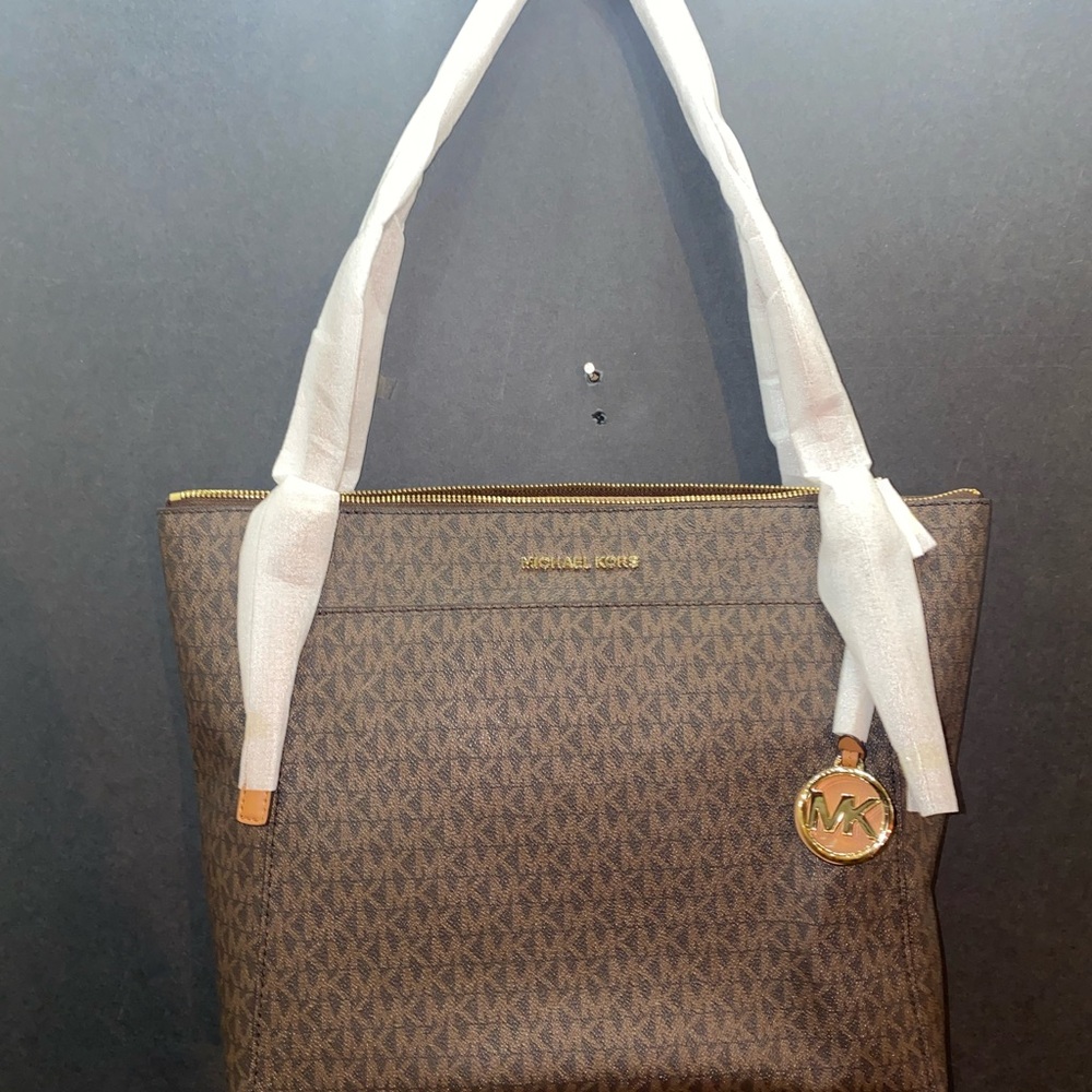 Michael Kors Brown Signature Tote